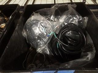 Box of Assorted Power Cords.