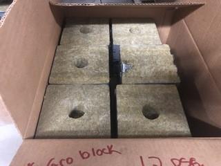 Box of (12) 6x6" Gro-Blocks.
