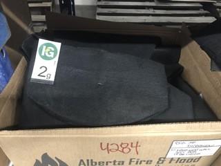 Box of Assorted Fabric Pots.