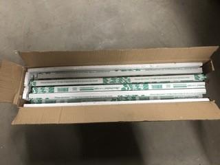 Box of Approximately (22) SpectraLux T5 HG 2' 24W Green Fluorescent Tubes.
