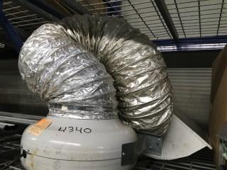 SilverStar Grow Light, 22x22", with Can-Fan Hood Fan.