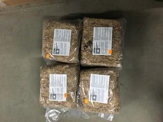 Lot of (4) WillGro 500g Sphagnum Moss.