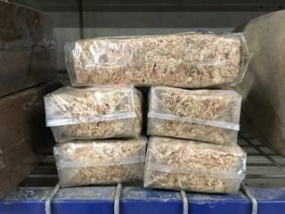 Lot of (5) 150g WillGro Sphagnum Moss. 