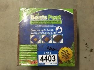 Lot of (3) 5kg Blocks of Beats Peat.