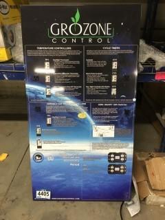 GroZone Control Store Display Board.