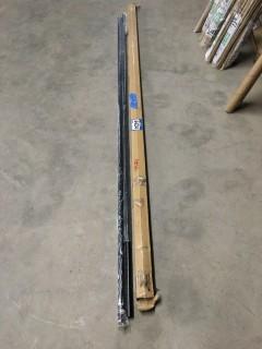 (2) U-Line 96" Posts with Self Levelling Feet.