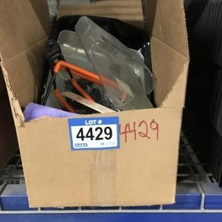 Box of Miscellaneous Painting Supplies.