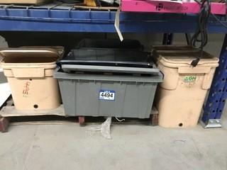 Lot of Empty Plastic Containers.