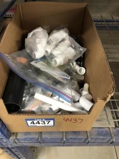 Lot of Assorted Dura Plastic Fittings.