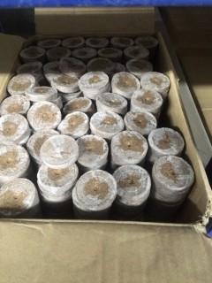 Box of Jiffy Peat Pellets.