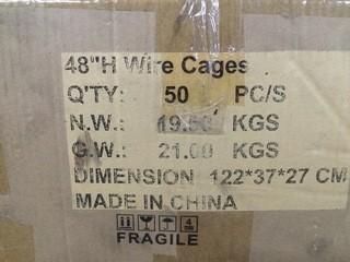 Box of Plant Cages.