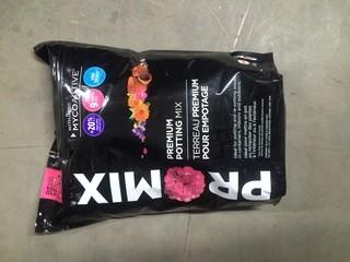 Lot of (6) 9L Bags Premium Potting Mix.