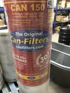Can 150 Activated Carbon Filter, Carbon Weight 123lbs.