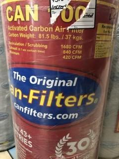 Can 100 Activated Carbon Filter, Carbon Weight 81.5lbs.