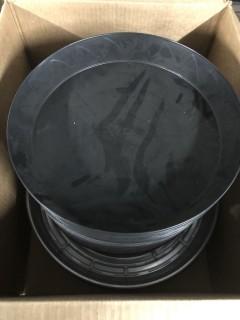 Box of Assorted Saucers.