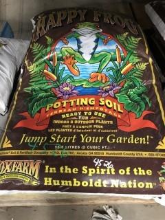 Lot of (2) 56L Bags of Fox Farm Potting Soil.