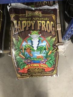 Lot of (2) 56L Bags of Fox Farm Potting Soil.