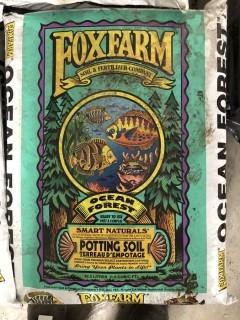 Lot of (2) 42.5L Bags of Fox Farm Potting Soil.