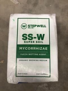 3 Compressed Cubic Feet of Stepwell Soil SS-W Mycorrhizae Organic Growing Medium.