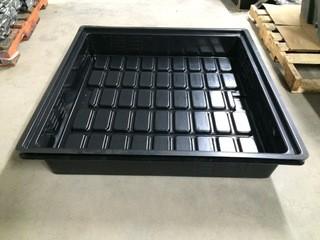 Lot of (2) Flood Tables, 42"x42".
