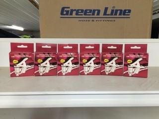 Lot of (6) Universal Clip-Type LED Cellphone Microscopes.