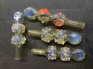 Lot of (4) Glass Hooters.