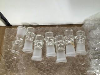 Lot of (7) Glass Bong Bowls .