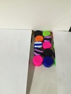 Lot of (10) Silicone Concentrate Jars.