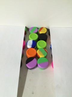 Lot of (10) Silicone Concentrate Jars.