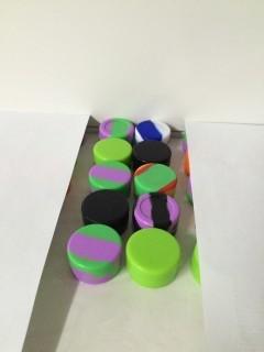 Lot of (10) Silicone Concentrate Jars.