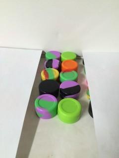 Lot of (10) Silicone Concentrate Jars.