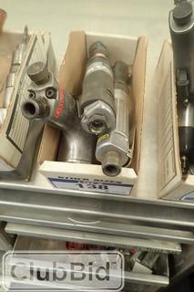 Lot of Chicago Pneumatic Impact and 2 Pneumatic Wrenches. 
