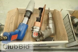 Lot of Chicogo Pneumatic Drills and 2 Pneumatic Rams. 