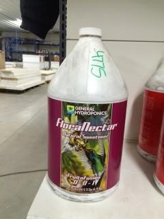 Lot of (2) 1 Gallon General Hydroponics FloraNectar Sweetener, (0-0-1).