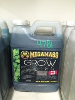 Lot of (2) 1L MegaMass Grow, (1-2-5).