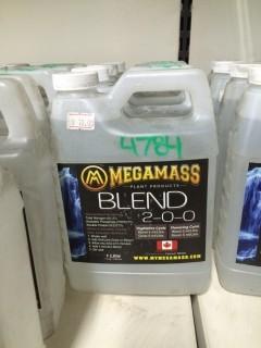 Lot of (4) 1L MegaMass Blend, (2-0-0).