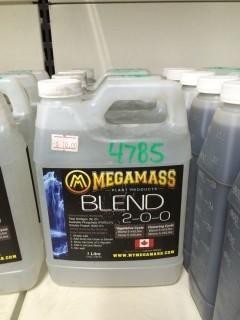 Lot of (4) 1L MegaMass Blend, (2-0-0).