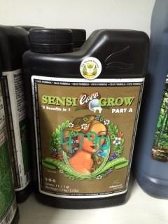Lot of (2) 1L Sensi-Coco Grow Part A, (3-0-0).