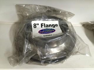 Lot of (2) 8" Flanges.
