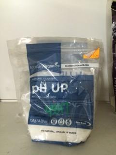 Lot of (3) 150g BlueSky Organics Ph Up.