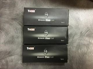 Lot of (3) Boxes of Yocan Coils (5 per Box)