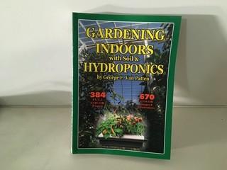 Gardening Indoor with Soil & Hydroponics, 384 Page Book.