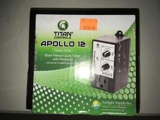 Titan Controls Apollo 12 Short Period Cycle Timer with Photocell.
