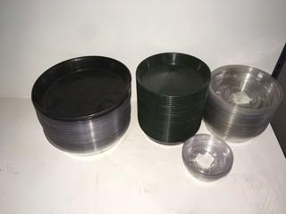 Lot of Assorted Saucers.