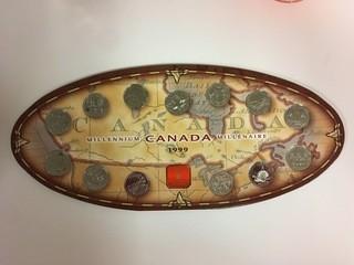 1999 Canadian Millennium Coin Set.