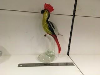 Crystal Bird Figurine.