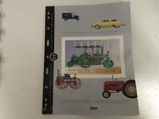 Historic Land Vehicle Stamp Set 1993-1996.