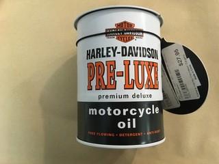 Harley Davidson Oil Drum Gift Set.