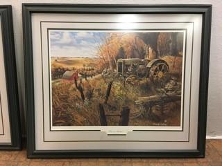 Out to Pasture by Charles Freitag Framed Print.