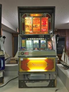 Bally Series E 1000 "Nickels" Electro-Mechanical Slot Machine.